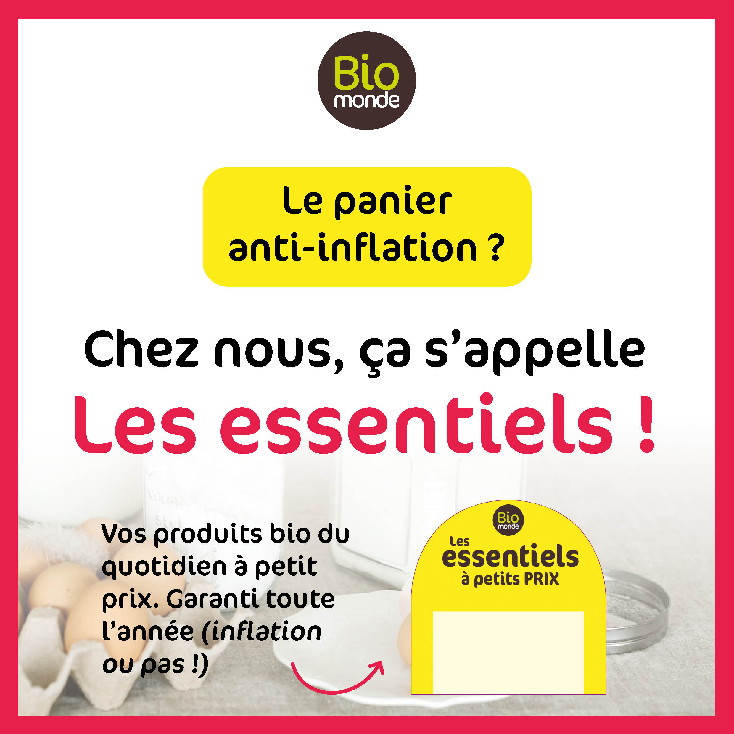 Le panier anti-inflation